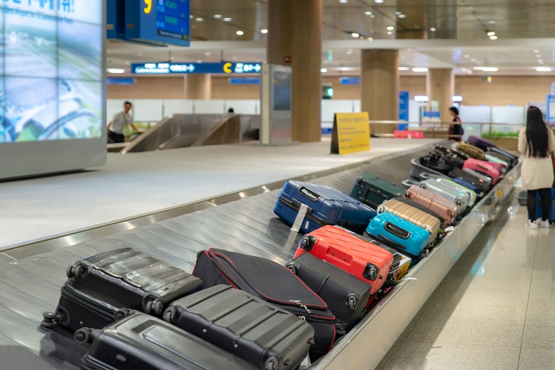 Baggage transmitting for distribution systems