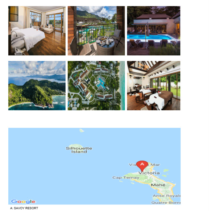 Send hotel details
